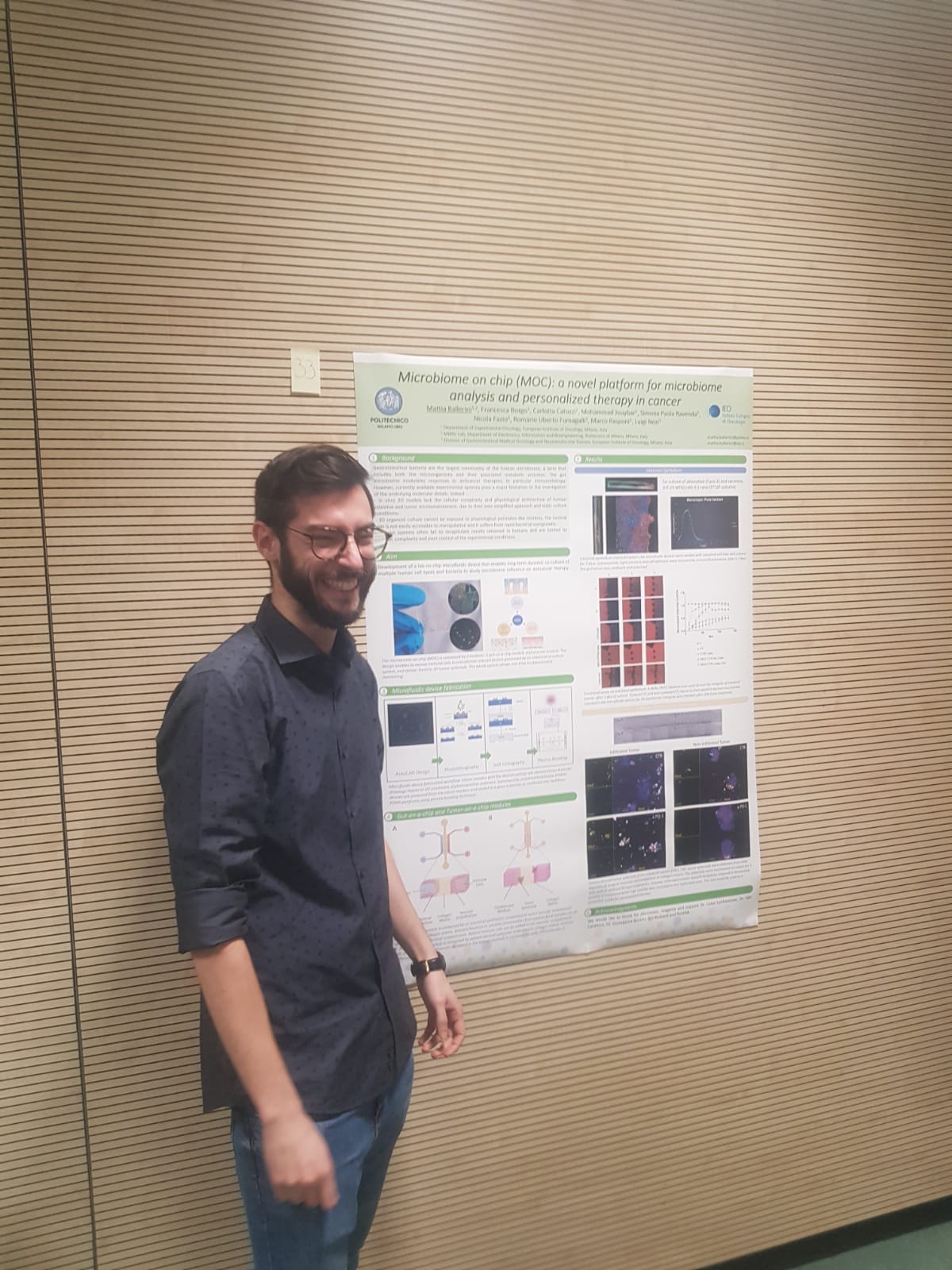 The first poster-on-chip! Bravo Matti